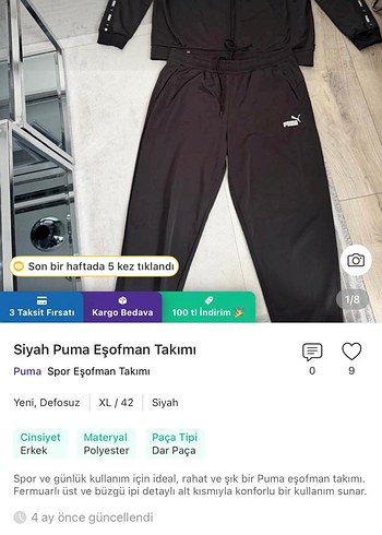 Puma Esofman Takimi