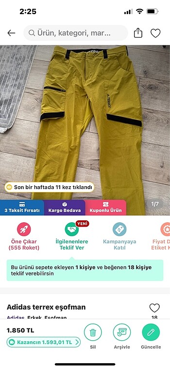 Erkek eşofman