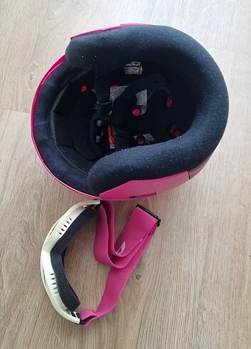 5-8 Yaş, 22 cm Beden Kayak kask ve gözlük