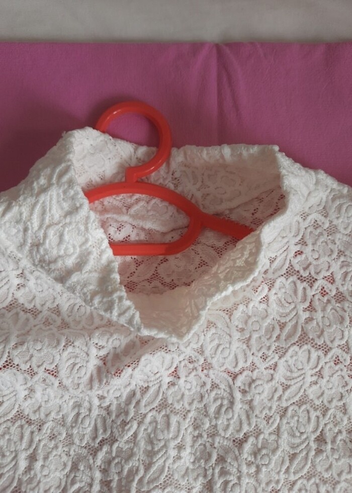 Dantel crop - Görsel 3