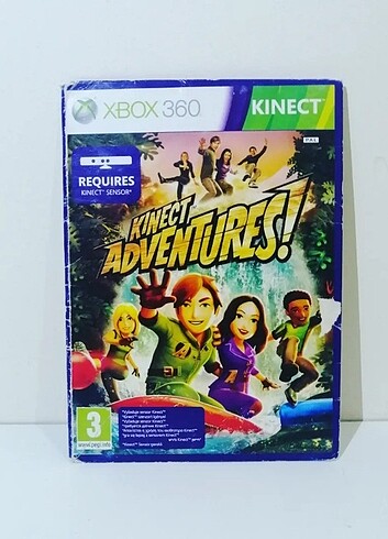 XBOX 360 KINECT ADVENTURES OYUNU KITAPCIKLI VE TEMİZDİR. ÇOK HAF