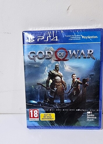 SONY PLAYSTATİON 4 GOD OF WAR OYUNU SIFIRDIR HİÇ AÇILMAMISTIR RE