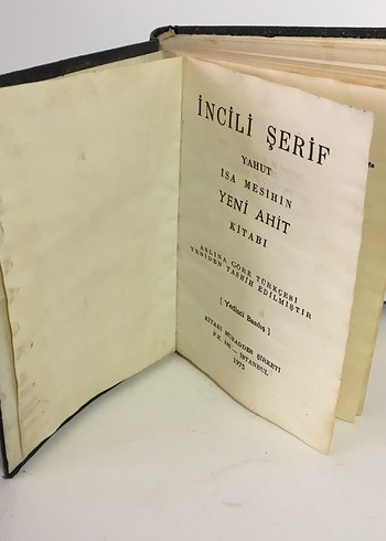 İncil Şerif - Yeni Ahit Kitabı