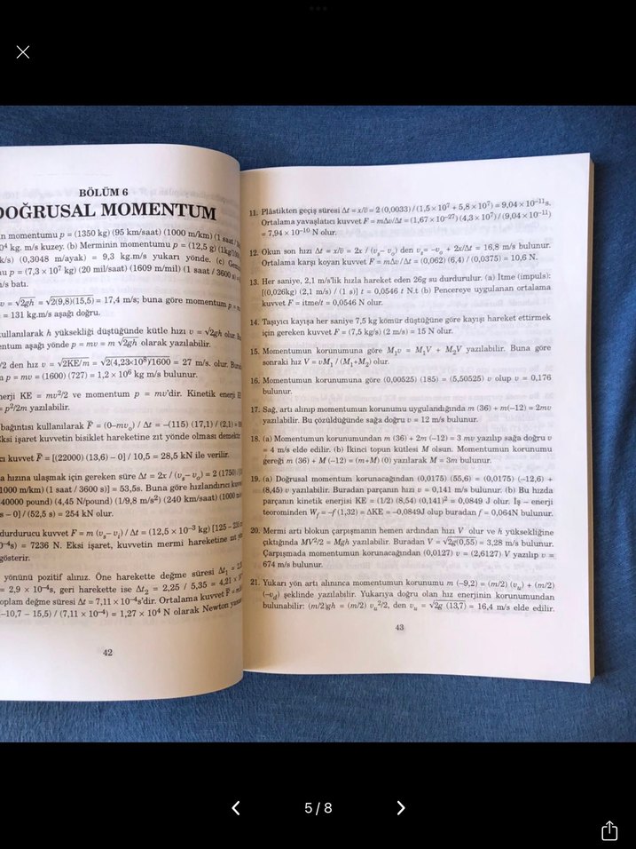Fizik İlkeleri Problem Çözümleri - Görsel 5