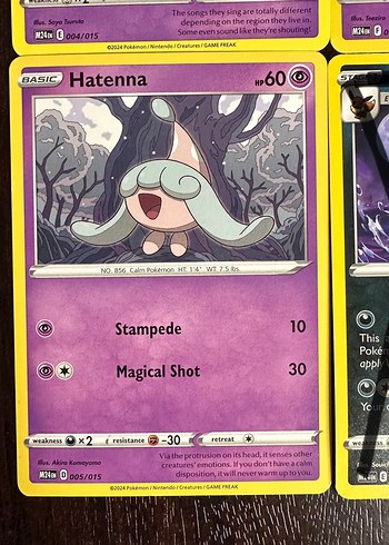 Beden Pokemon Kartları Oyun Seti - 3 adet