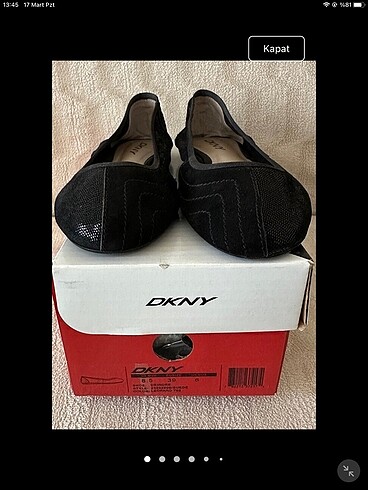 DKNY Babet kadın ayakkabısı