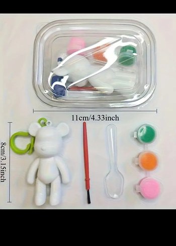 Anahtarlık Boyama Seti - Görsel 2