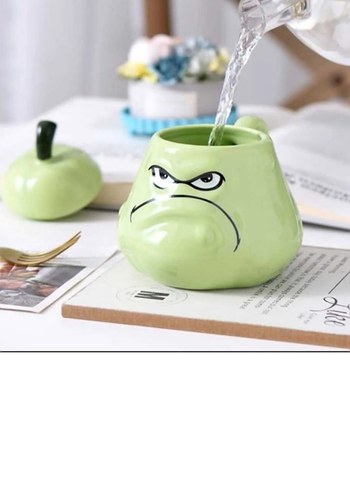 Yeşil Armut Tasarımlı Kupa - Görsel 2