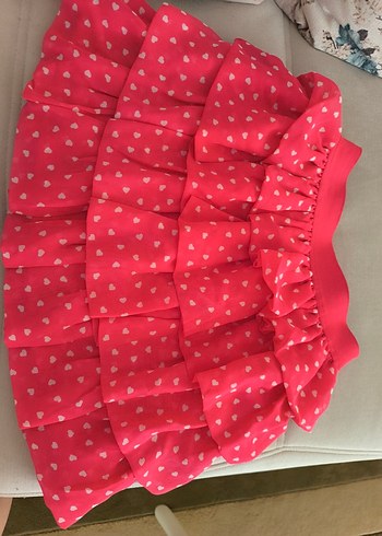 çok güzel Pembe Fırfırlı Kız Çocuk Eteği