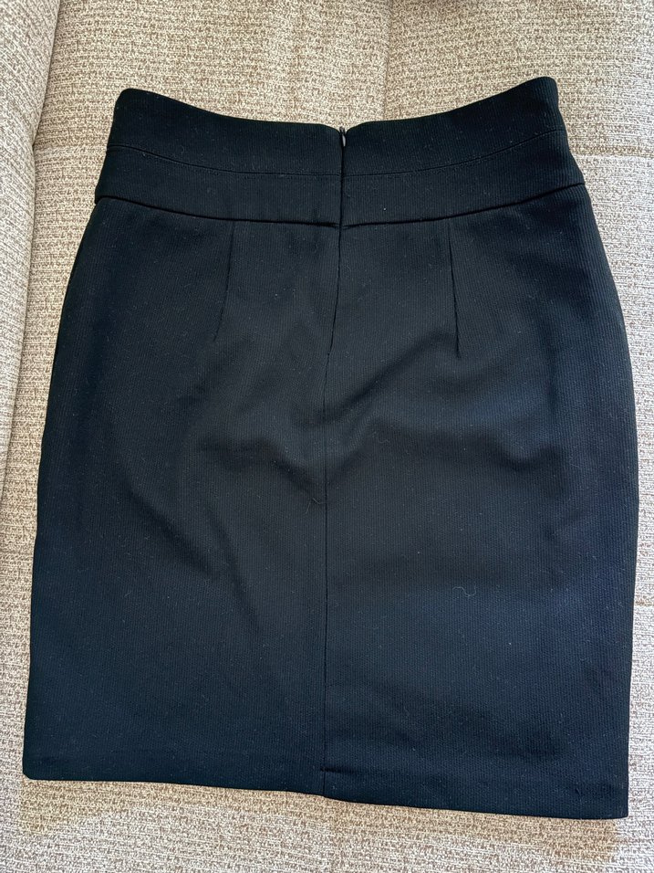 Siyah Midi Kalem Etek - Görsel 2