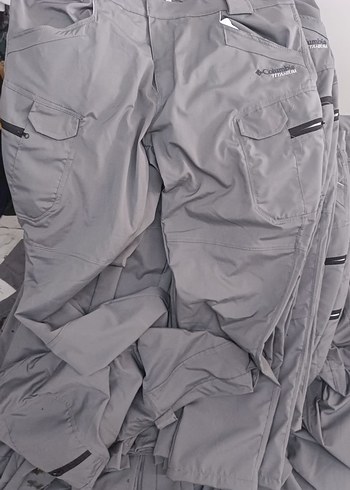 Gri Bel Detaylı Erkek Streetwear Pantolon