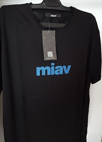 Siyah Miav t-shirt