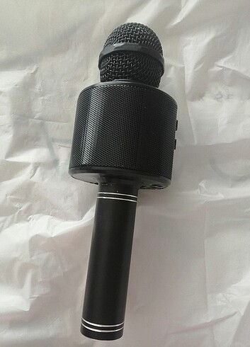 Çalışır karaoke mikrofon sadece şarj aleti yok