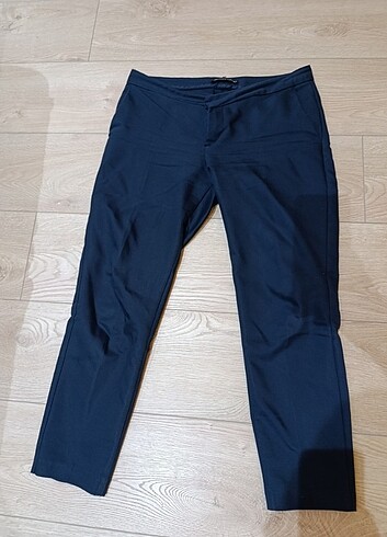 Lacivert kumas pantolon