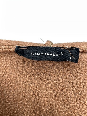 l Beden kahverengi Renk Atmosphere Sweatshirt %70 İndirimli.