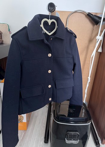 Zara Lacivert Kadın ceket - Görsel 2