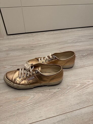 Superga rose platin sneaker - Görsel 4