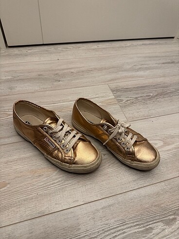 Superga rose platin sneaker - Görsel 5