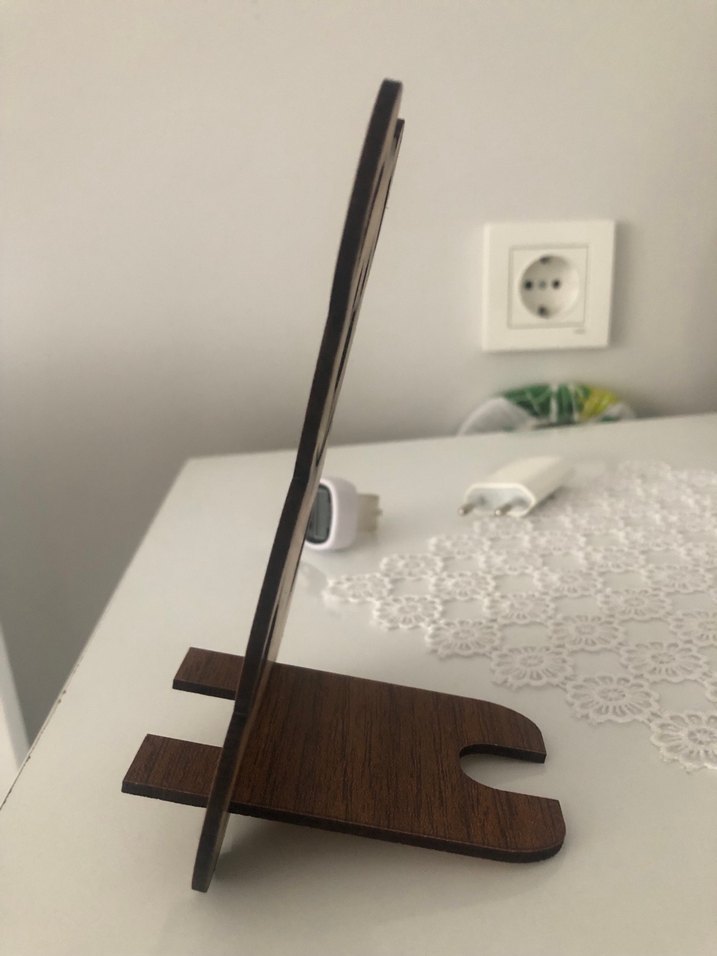 Telefon tutturacağı Ahşap Ayıcık - Görsel 2