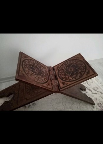 Oyma Detaylı Ahşap Rahle - Görsel 2