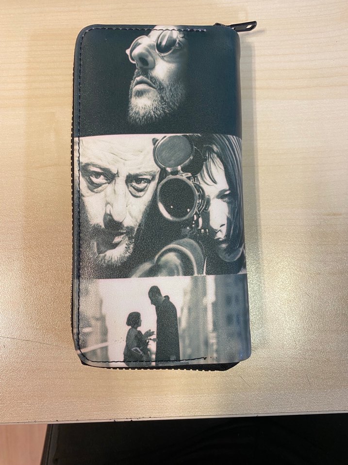 Siyah Deri Fermuarlı Kadın Cüzdanı - Görsel 2