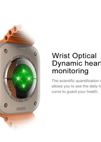 Gri Akıllı Saat Siyah Kayışlı - Görsel 6
