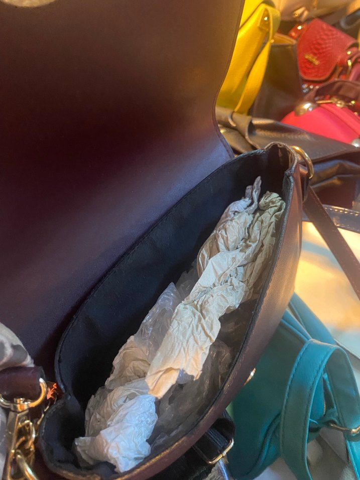 Kahverengi Deri Kadın Omuz Çantası - Görsel 4