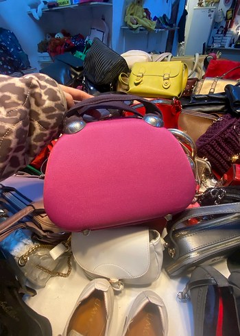 Makyaj çantası Tokalı Kadın El Çantası - Görsel 2