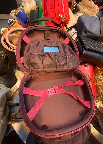 Makyaj çantası Tokalı Kadın El Çantası - Görsel 3