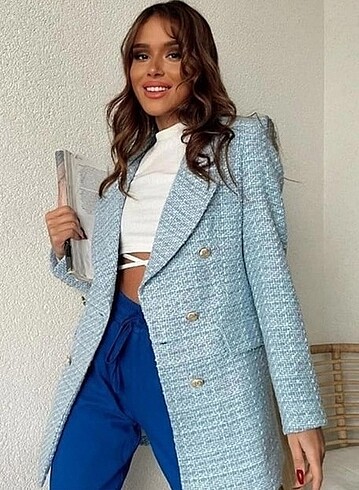 Trendyol & Milla Ceket bebe mavisi Blazer