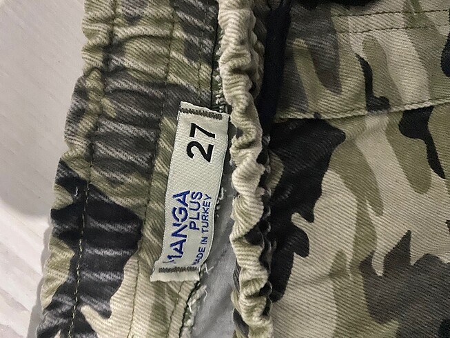 27 Beden Pantolon askeri