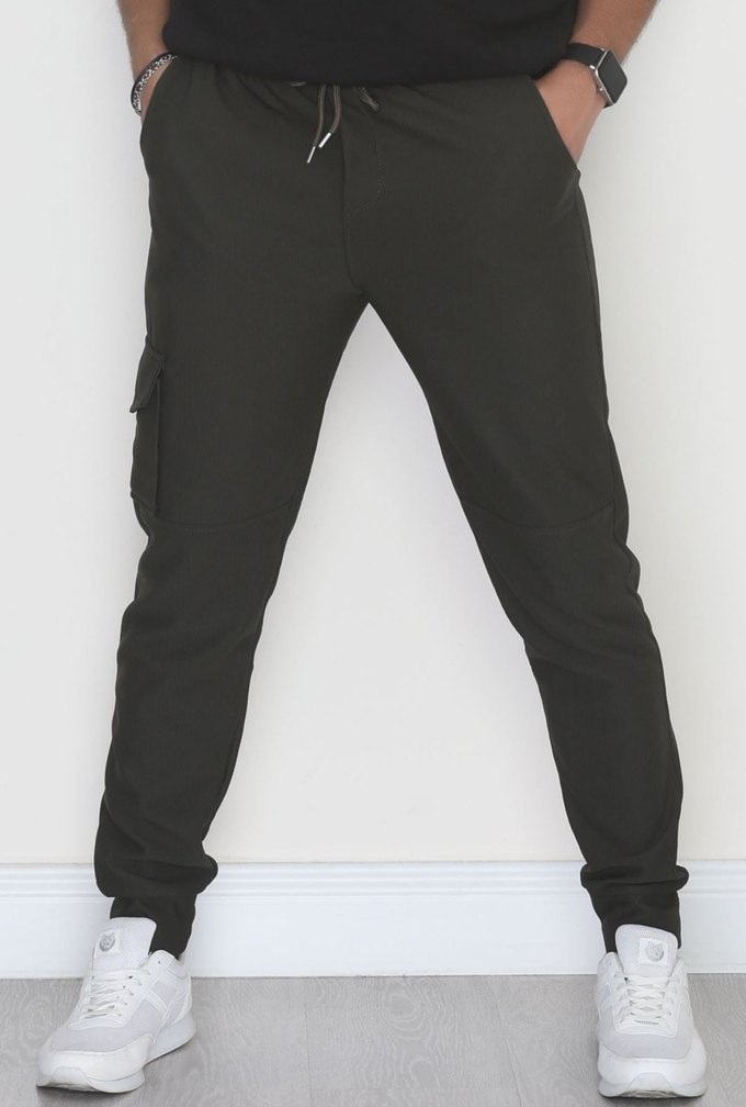 Kargo Cepli Erkek Eşofman Altı - Görsel 3