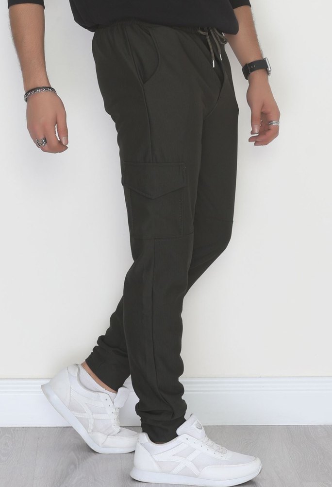 Kargo Cepli Erkek Eşofman Altı - Görsel 2