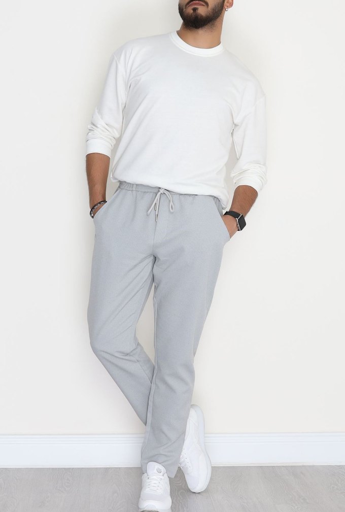 Gri Erkek Pantolon 1.3.1 - Görsel 3