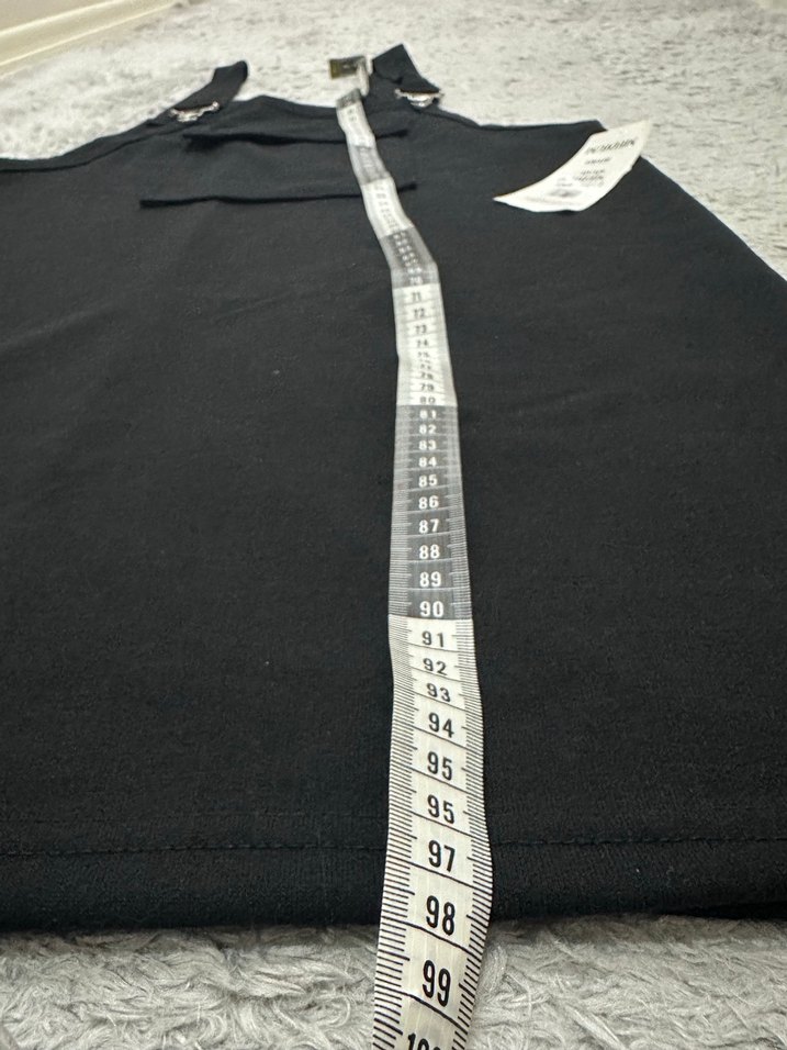 Siyah Kadın Midi Salopet Elbise - Görsel 3