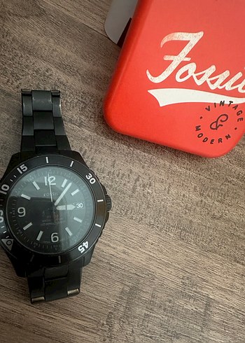 Fossil Siyah Vintage Erkek Kol Saati - Görsel 2