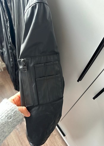 LTB Deri Görünümlü Mont - Görsel 3