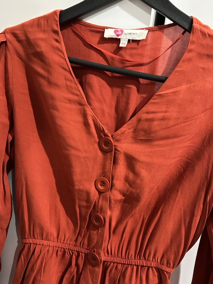 Koton Kremit rengi bluz - Görsel 2