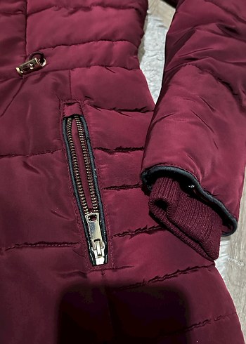 Colins Kadın Kapüşonlu Kışlık Mont - Görsel 4