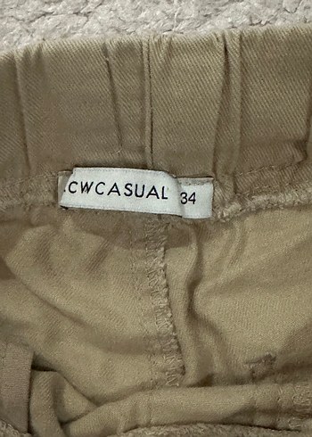 Keten-kot karışımı jean pantolon - Görsel 2