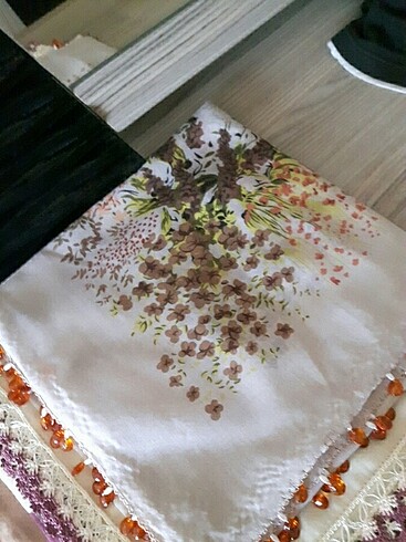 Diğer Tığ oyalı dört kenar işlemeli yazmalar