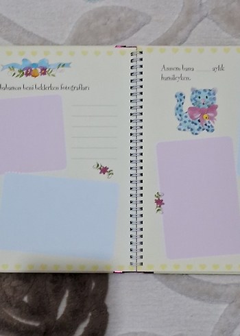 Bebek Anı Albümü - Gelişim Takip ve Fotoğraf Albümü - Görsel 2