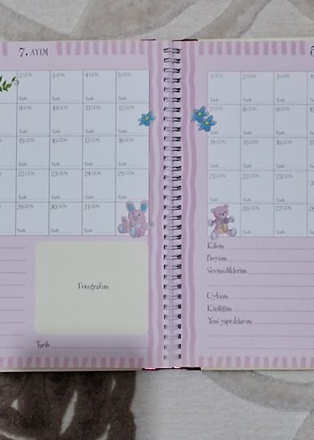 Bebek Anı Albümü - Gelişim Takip ve Fotoğraf Albümü - Görsel 5