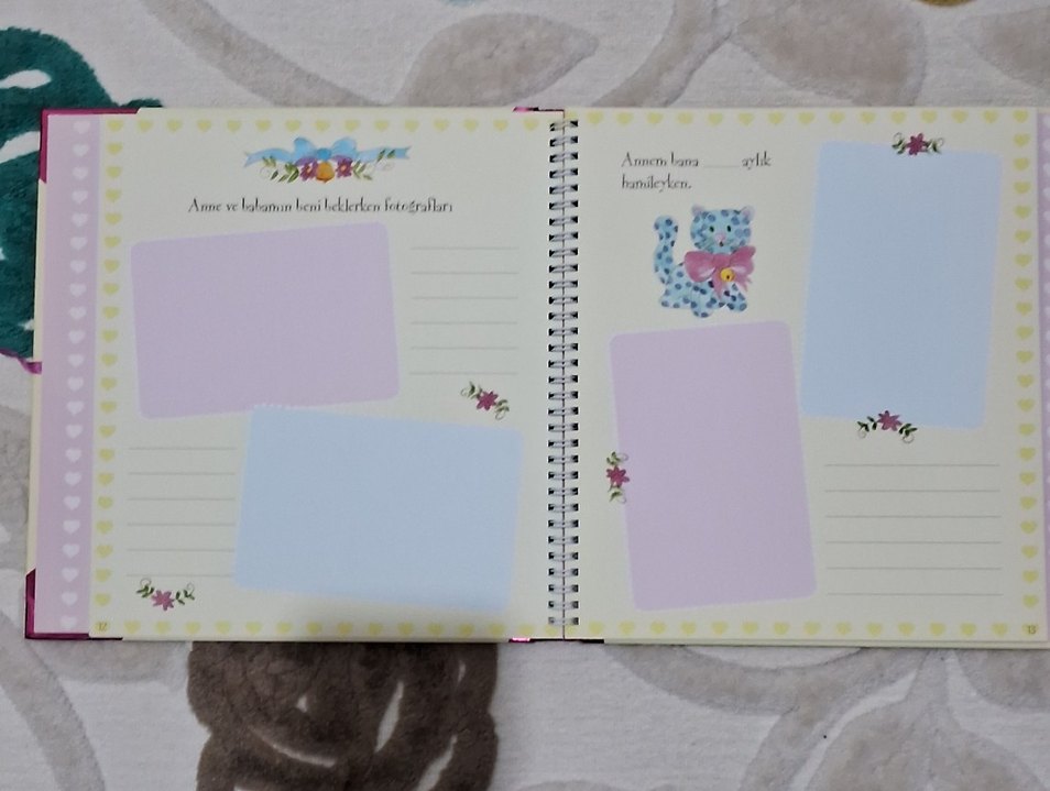 Bebek Anı Albümü - Gelişim Takip ve Fotoğraf Albümü - Görsel 2