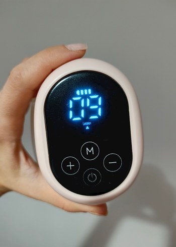 Pembe Pastel Renkli Elektrikli Göğüs Pompası - Görsel 3