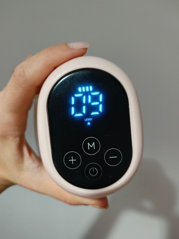 Pembe Pastel Renkli Elektrikli Göğüs Pompası - Görsel 3