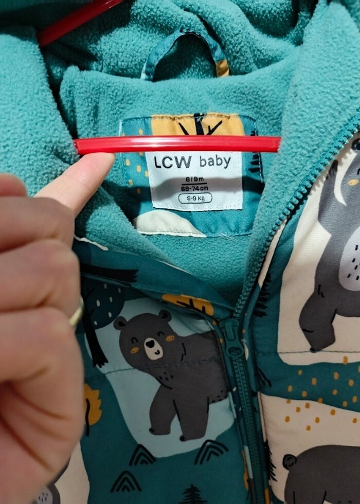 Erkek bebek mont tulum - Görsel 2