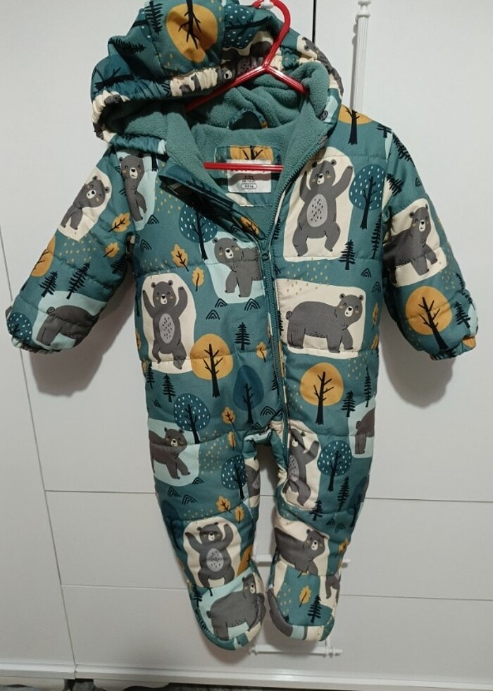 Erkek bebek mont tulum - Görsel 3