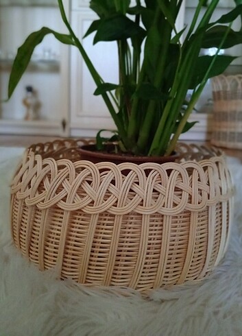 Rattan bambu sepet 