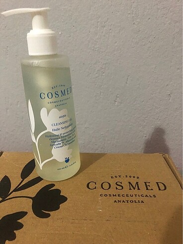 Cosmed yüz temizleme yağı
